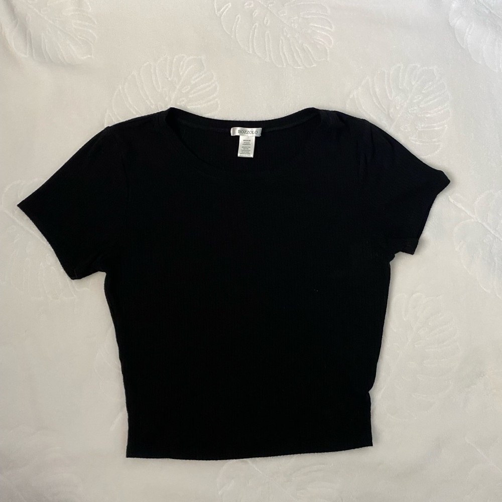 Black Baby Tee